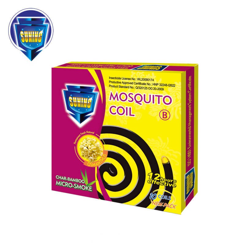 Micro-Smoke Mosquito Coil Char-Bamboo Osmanthus SUNING